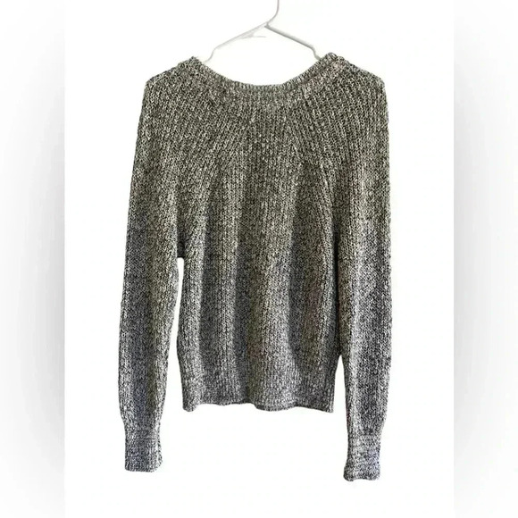 Free People Electric City Linen Blend Marled Pullover Sweater Women's Size S - Picture 3 of 9